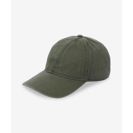 DIESEL Black Cotton Logo Baseball Cap for Men A113610BLAA5AF MILITARY GREEN DOM