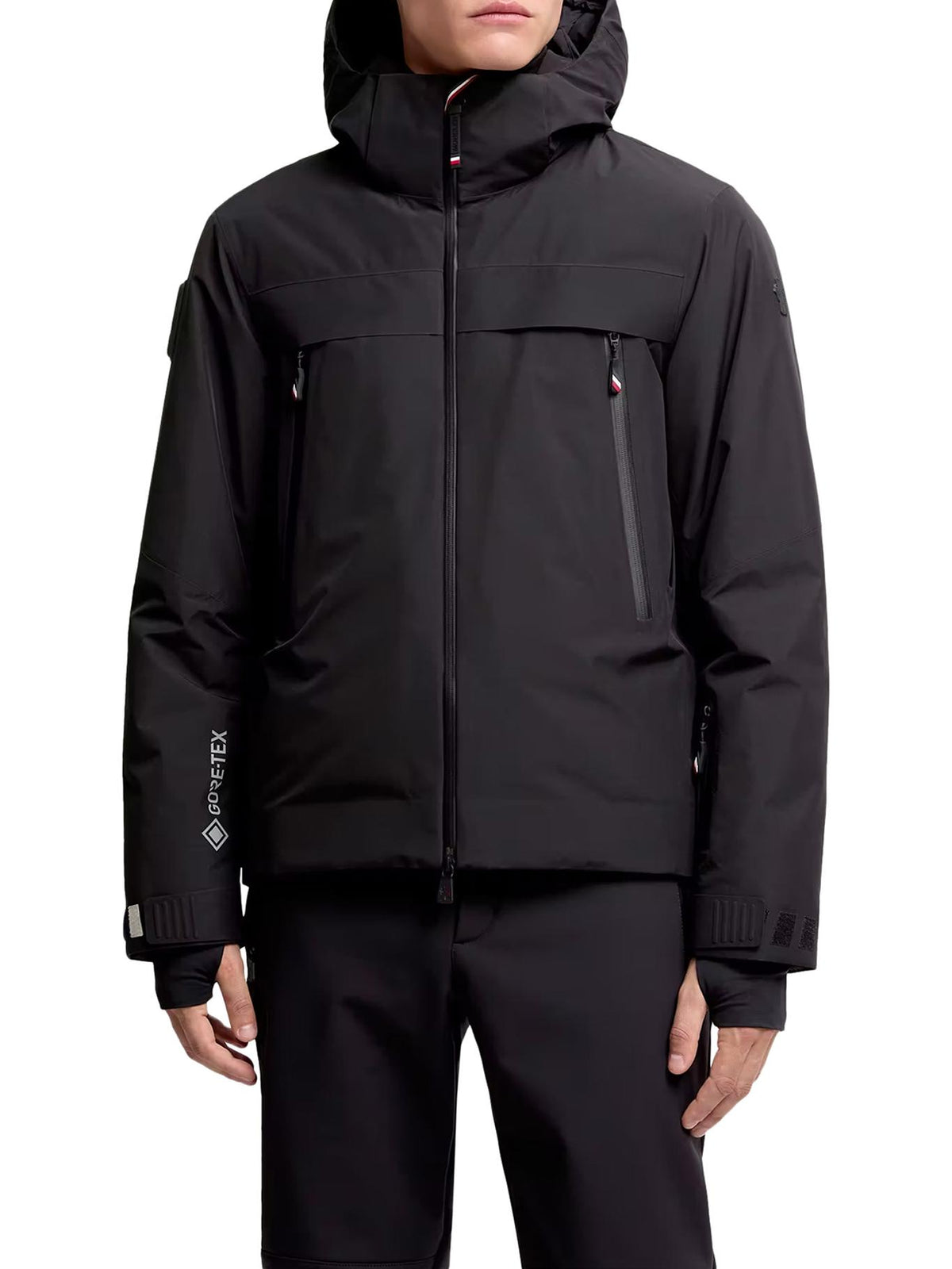 Moncler Black Down Puffer Jacket for Men