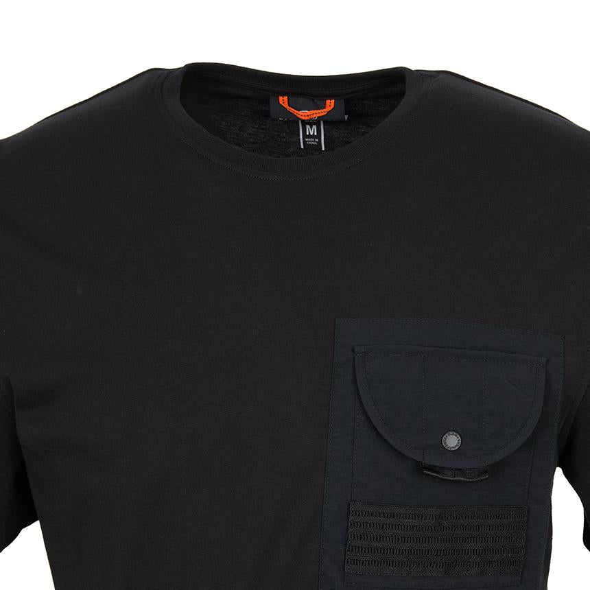 Parajumpers Malham Men’s Short Sleeve T-Shirt Gray Cotton