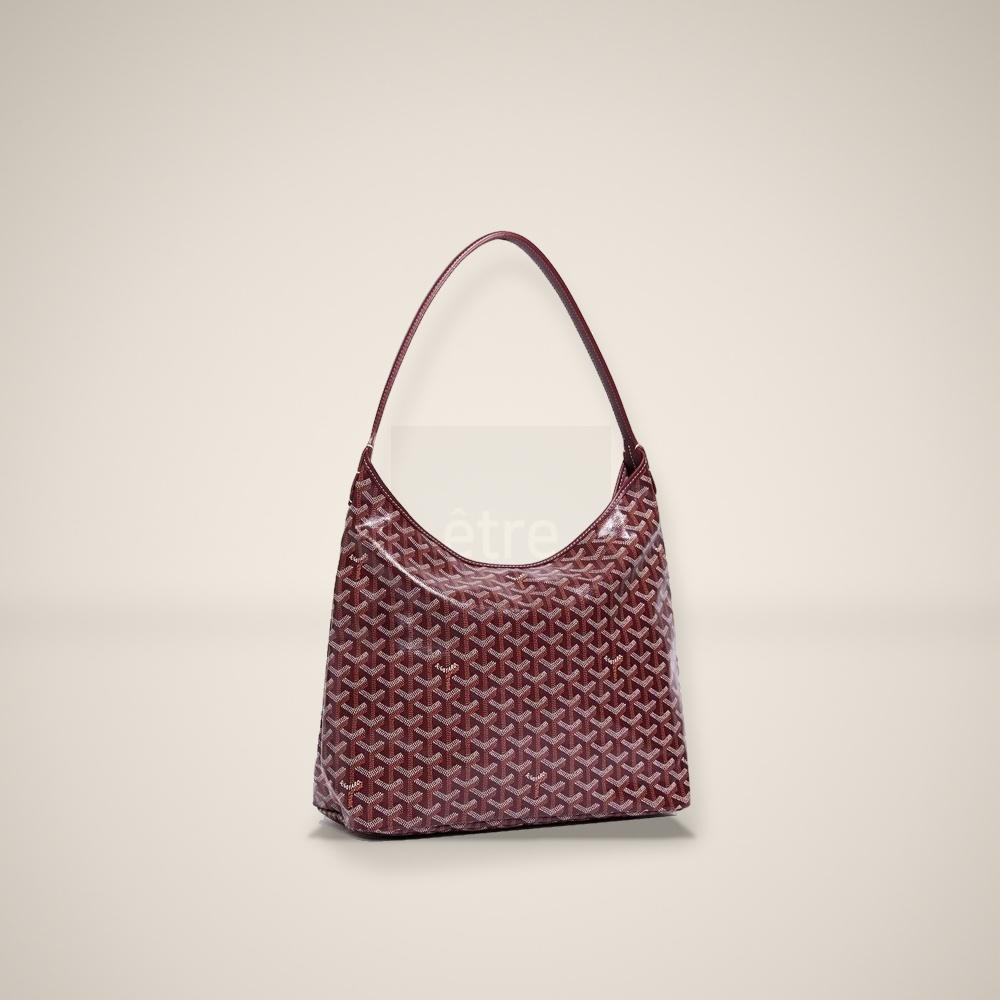 GOYARD Boheme Burgundy Leather Tote Bag for Women BOHEME PMLTY 33CL33P