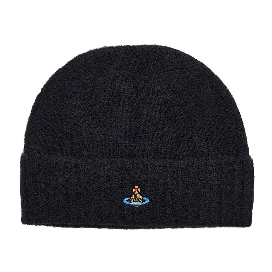 Vivienne Westwood Unisex Fluffy Beanie Hat 8102002J K006A N401