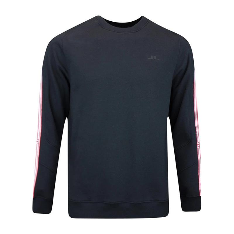 J LINDEBERG Sneaky Crewneck Sweatshirt Black AMJS09020 9999