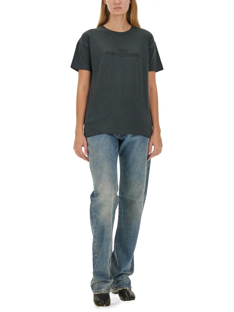 Maison Margiela Short Sleeve T-Shirt Women’s FW24 White Cotton
