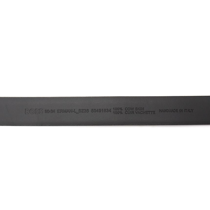 BOSE Men’s Leather Belt Black