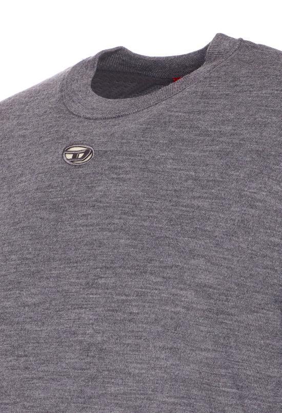DIESEL Crewneck Knit Sweater Men’s Black