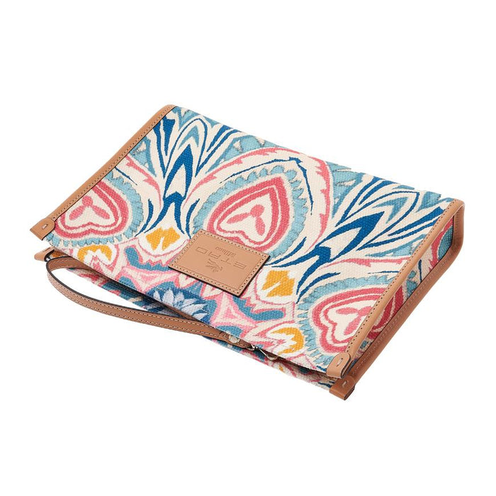 Etro Leather Toiletry Clutch Bag Black Women’s