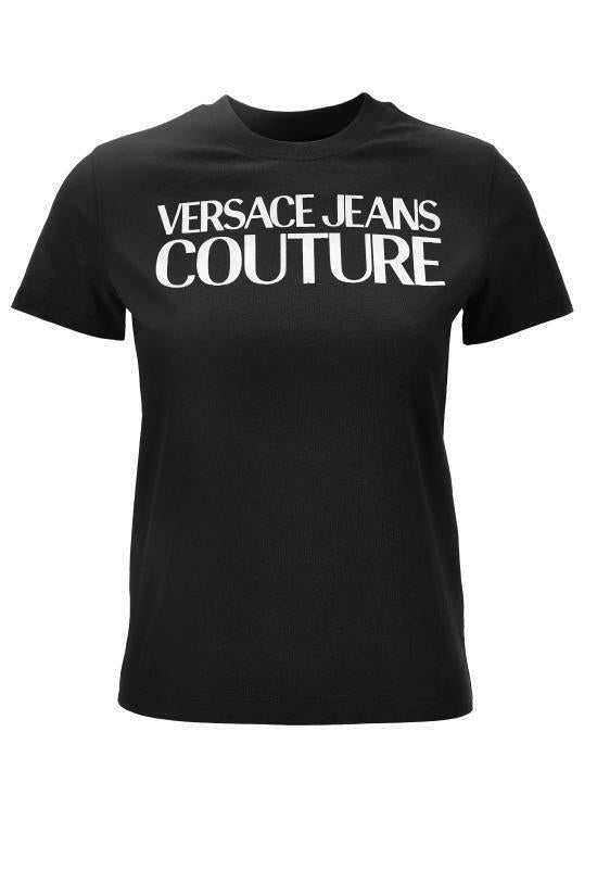 Versace Logo Cotton T-Shirt 78HAHE05 CJ00E 899