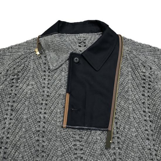 kolor Cotton Polo Shirt for Men 23WCMN05303APULLOVERGRAY DOM