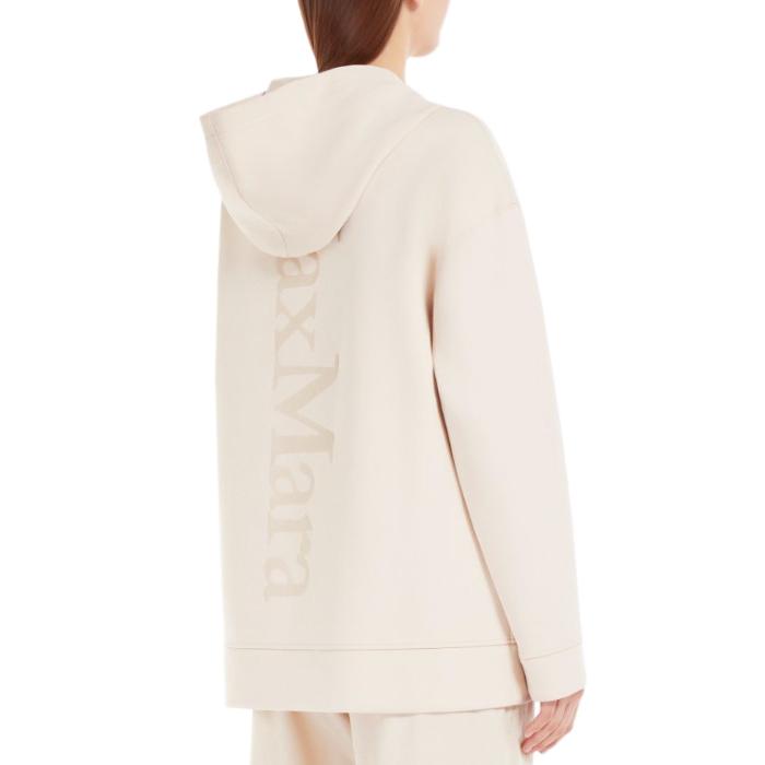 Max Mara Jui Cotton Hooded Zip-Up Cardigan ZUAI 002