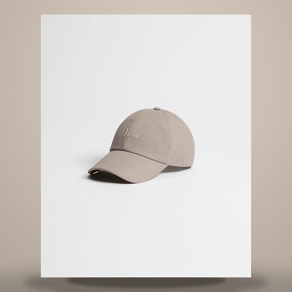 DIOR Gray Cotton Canvas Crafty Bucket Hat 693C913A3175 C888