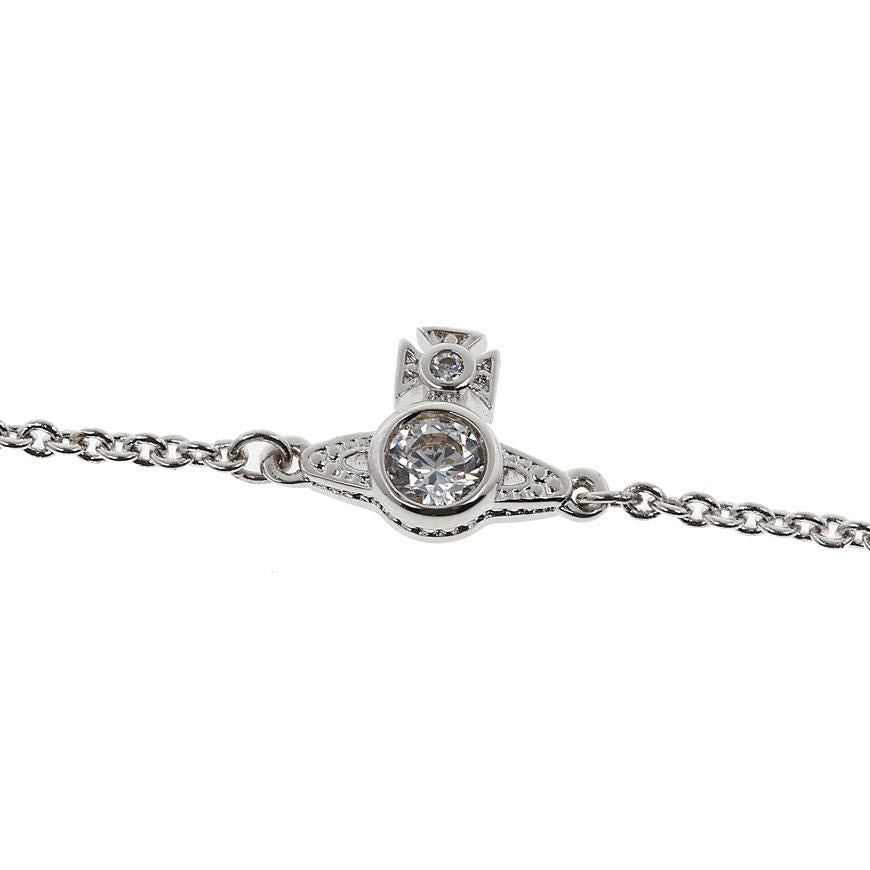 Vivienne Westwood London Orb Bracelet Women Silver Tone