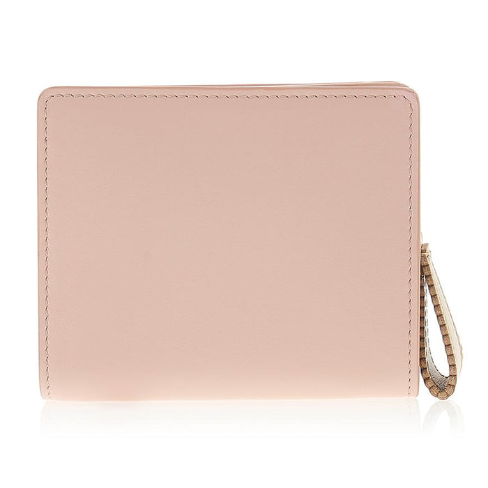 Chloe Linda Leather Compact Wallet for Women
