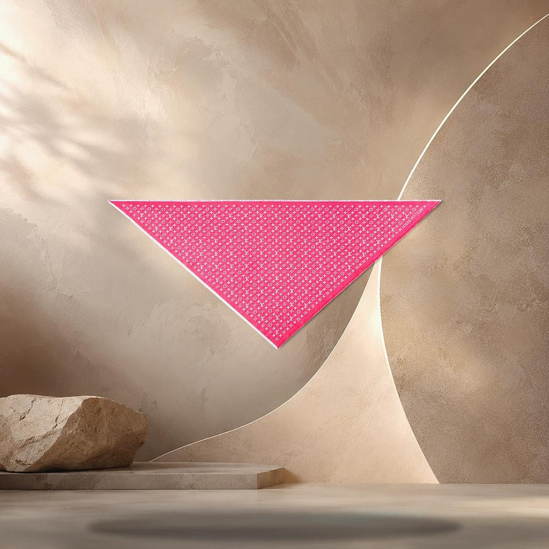 Louis Vuitton The Favorite Triangle Scarf Framboise Red M97633