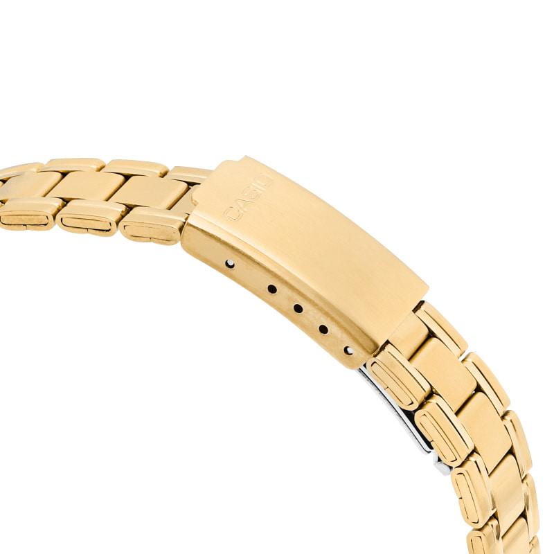 Casio Gold-Tone Metal Watch for Women LTP V007G 9BUDF