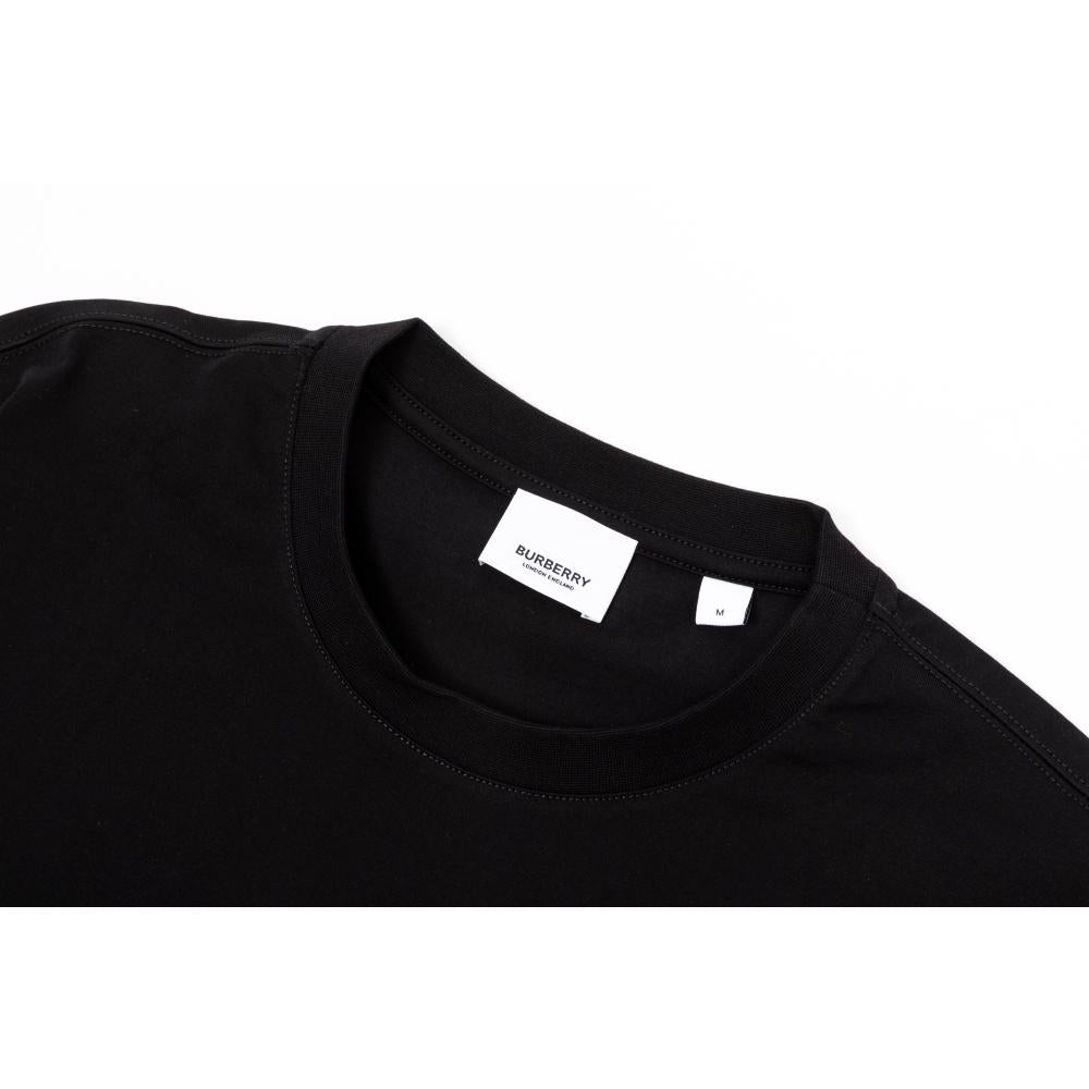 BURBERRY Check Pocket Short Sleeve T-Shirt for Women