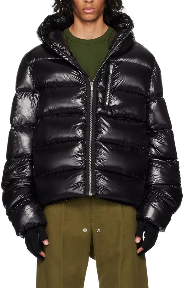 Rick Owens Sealed Down Jacket Black RU02D6722 NLD4 09