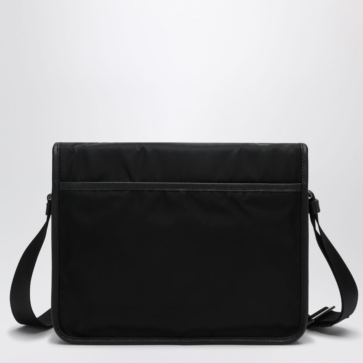 PRADA Black Leather Crossbody Bag