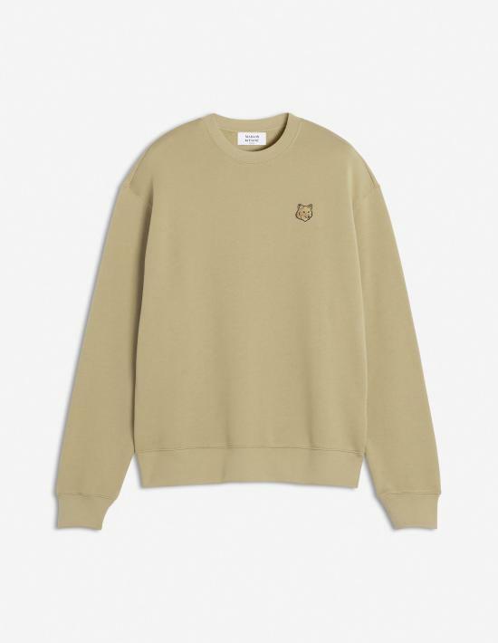 Maison Kitsune Bold Fox Head Patch Comfort Sweatshirt MM00316 KM0321 0117