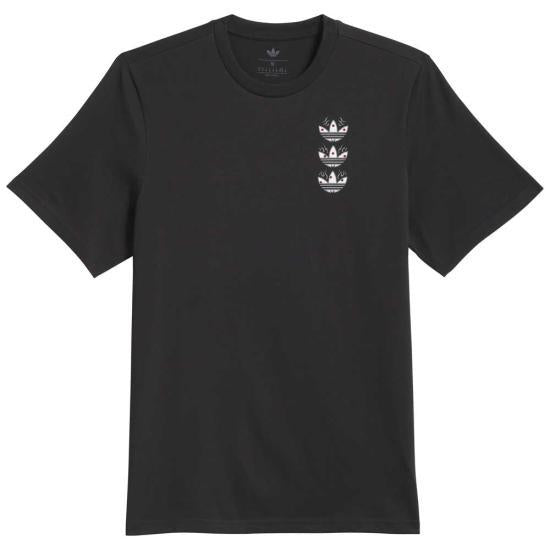 Adidas Short Sleeve T-Shirt for Men KS4338 Black Multicolor DOM