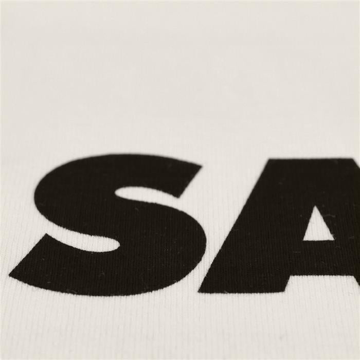 JIL SANDER Logo Short Sleeve T-Shirt for Men White Cotton