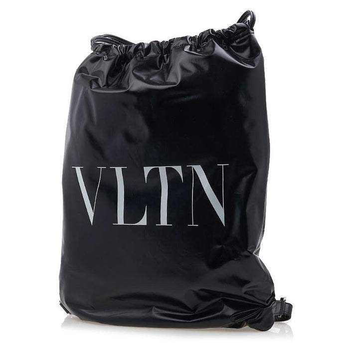 VALENTINO VLTN Garavani Unisex Soft Nylon Backpack Black