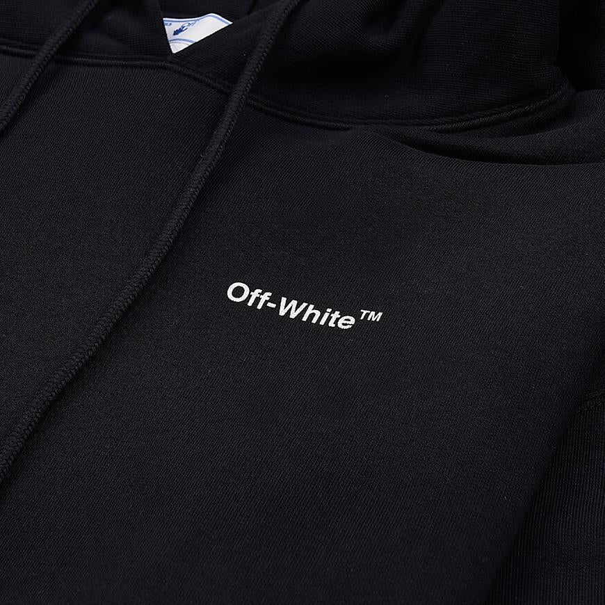 OFF WHITE Men's Caravaggio Crowning Print Hoodie OMBB037C99FLE0071001