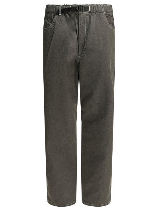 DANTON Straight Classic Pants for Men DTE0246HNZ CHARCOAL DOM