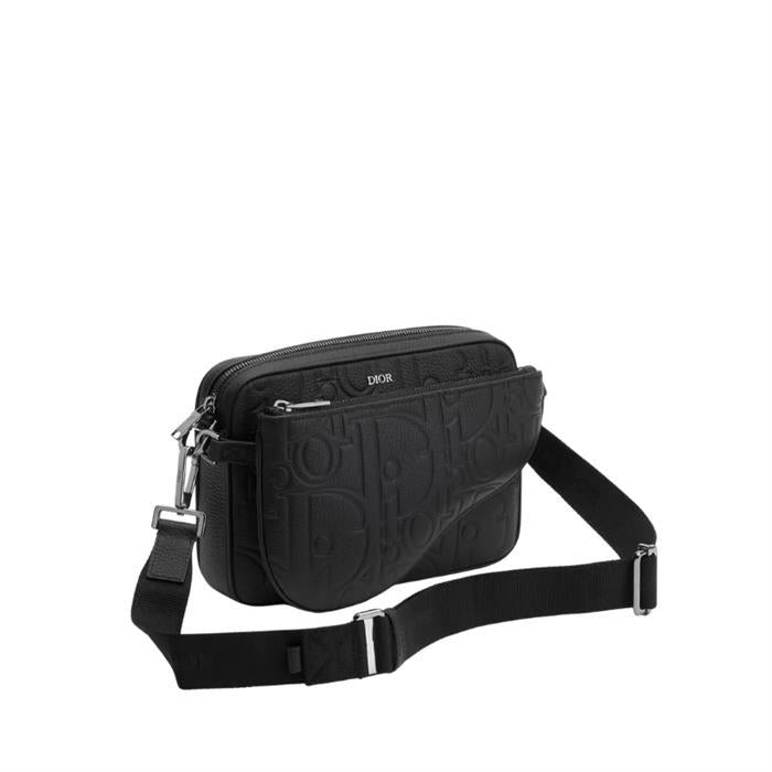DIOR Saddle Triple Pouch Crossbody Bag