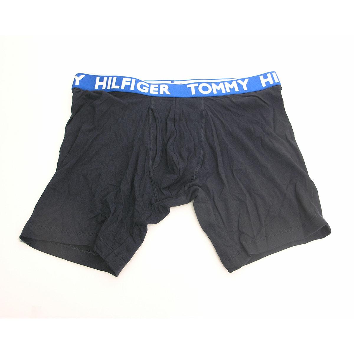 TOMMY HILFIGER Men’s Boxer Briefs 4-Pack Navy Underwear Set 09T4493