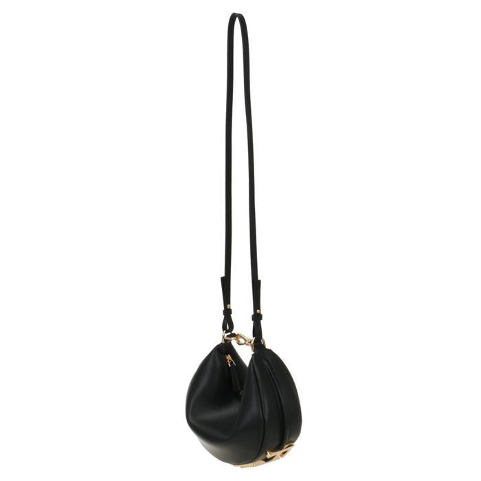FENDI Fendigraphy Mini Bag Leather Shoulder Bag Brown