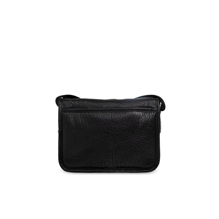 Saint Laurent Niki Small Leather Messenger Bag Black Crossbody