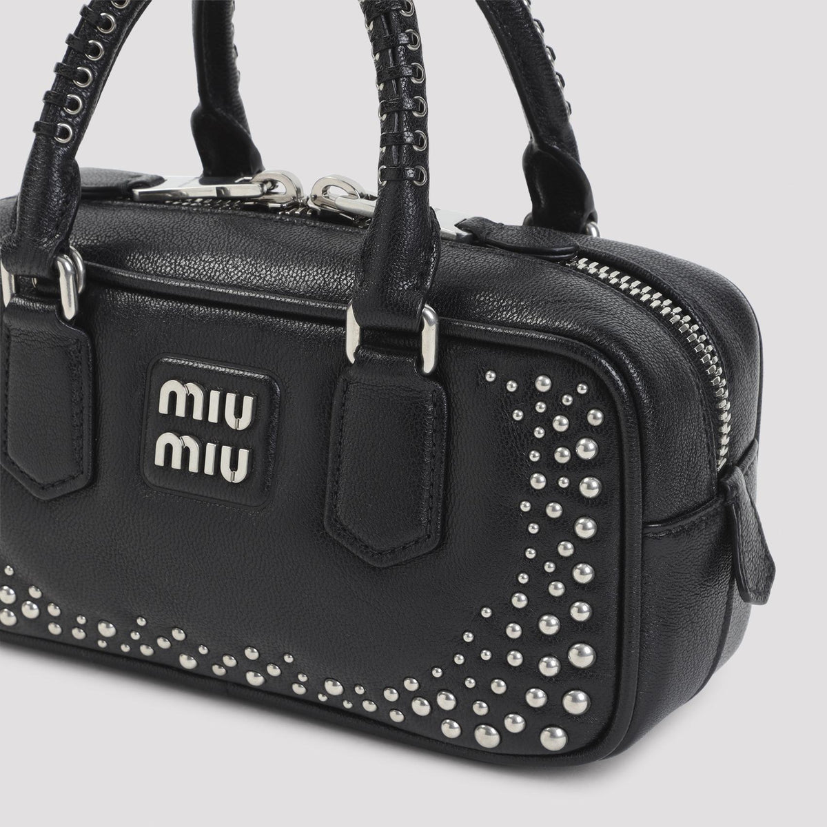 Miu Miu Leather Shoulder Bag FW26 5BB142 VOB12 ZSQ
