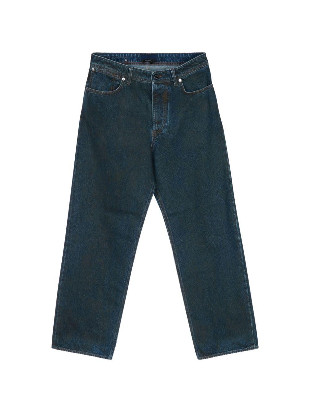 STONE ISLAND Blue Denim Jeans Men