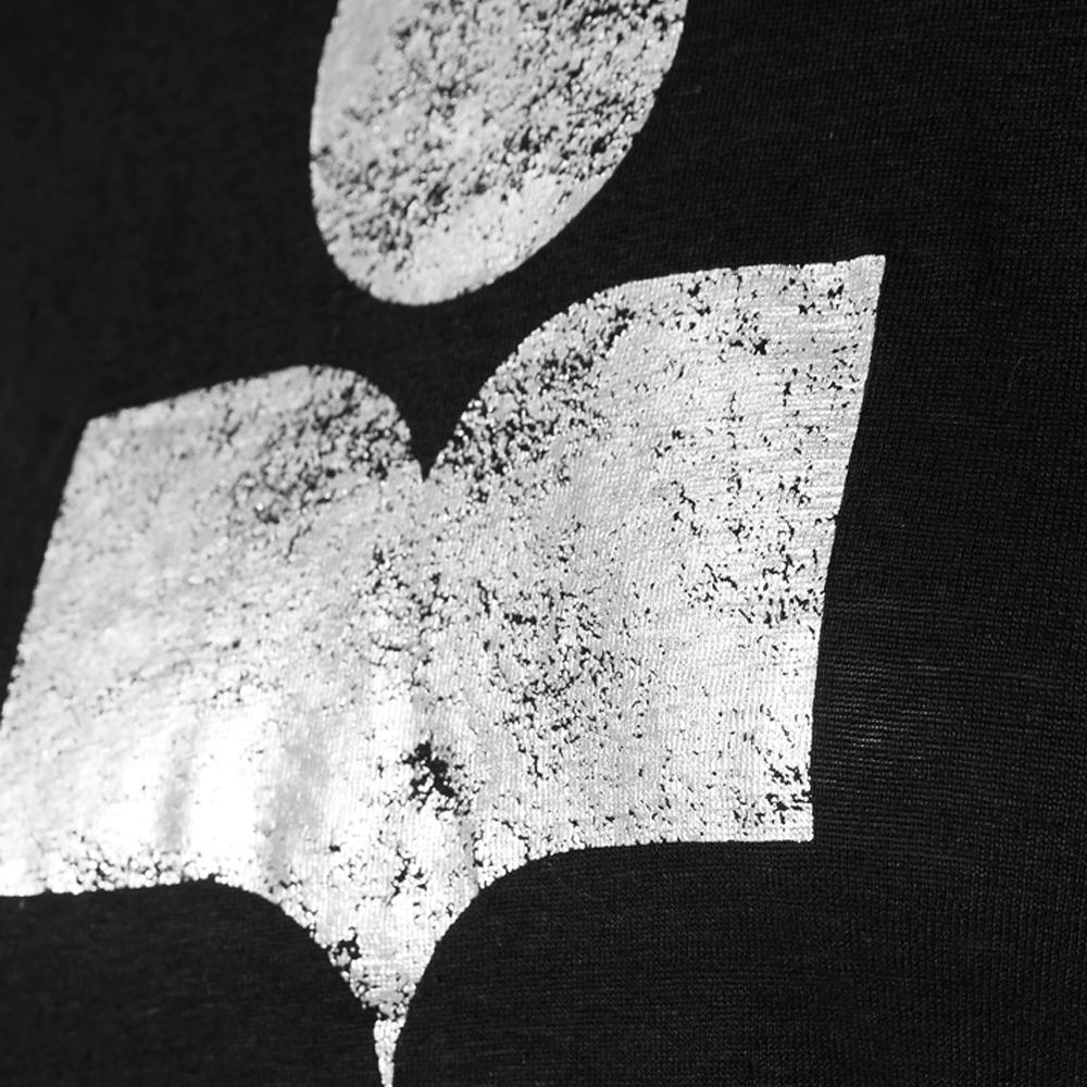 Isabel Marant KOLDI Graphic Print T-Shirt Black