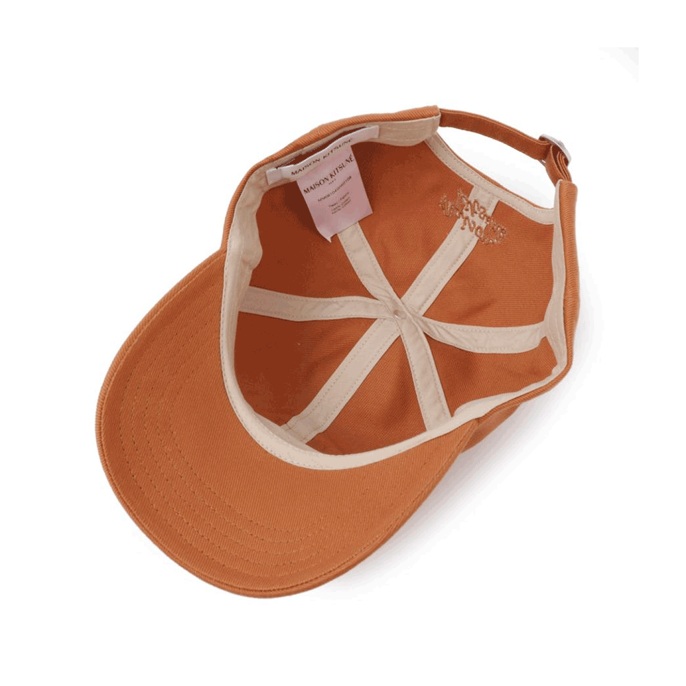 Maison Kitsune Bold Fox Logo Unisex Baseball Cap MM06104 WW0108 P261