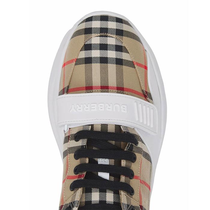 BURBERRY Check Low-Top Women’s Sneakers