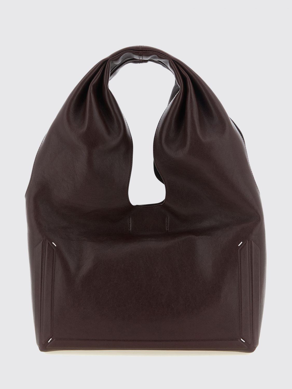 Maison Margiela Brown Leather Shoulder Bag