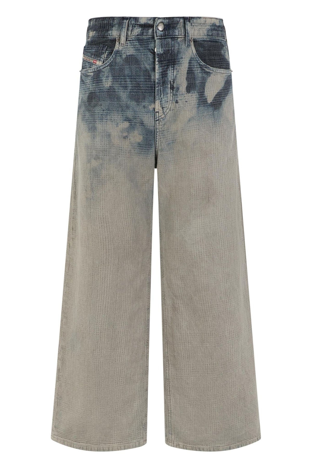 DIESEL Blue Denim Jeans Women’s Straight-Leg Pants