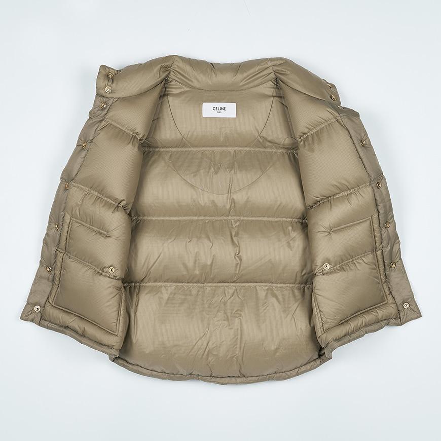 CELINE Triomphe Pocket Puffer Vest for Women RV0QO0C66 02BG