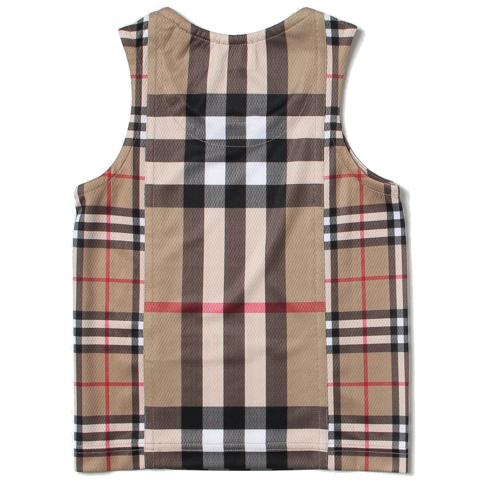 BURBERRY Vintage All Over Print Short Sleeve Top Women