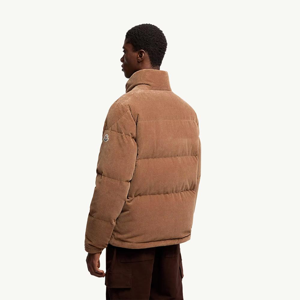 Moncler Corduroy Down Puffer Jacket Brown Men’s K2091 1A00197 598XG 26I