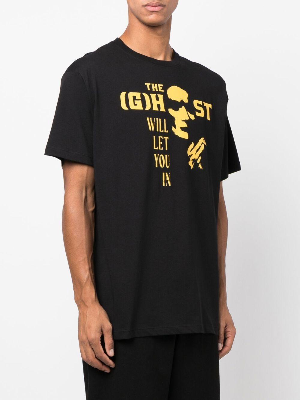 Raf Simons Ghost Print Oversized Short Sleeve T-Shirt 222 M120 19001 0099