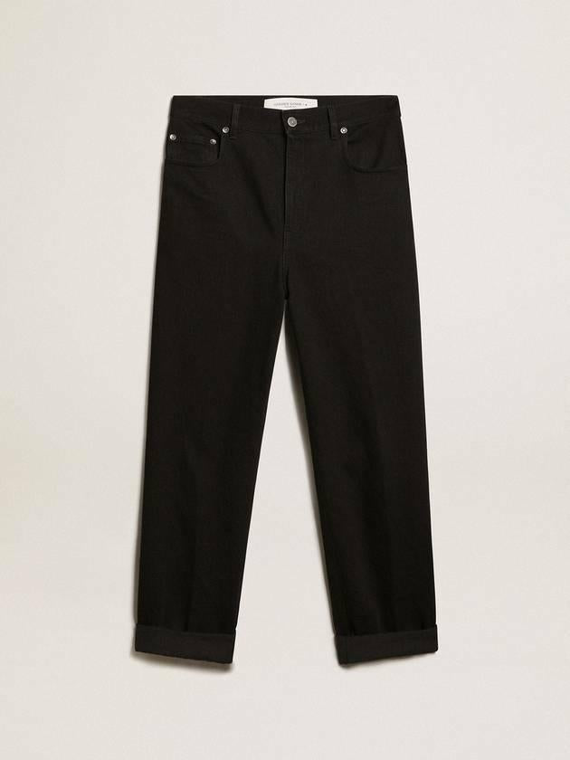 GOLDEN GOOSE Black Denim Jeans Women’s Pants