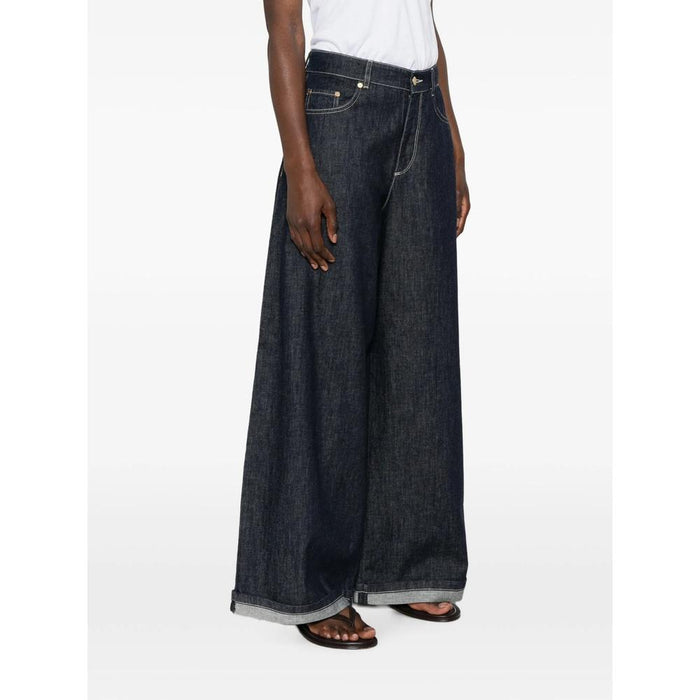 Max Mara Okio Women’s Denim Jeans Blue
