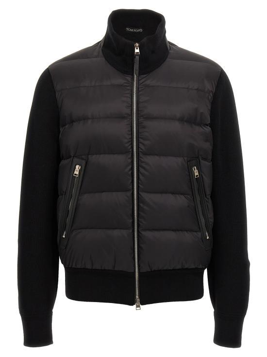 TOM FORD Black Short Down Puffer Jacket KZY001 YMW039 F24 LB999