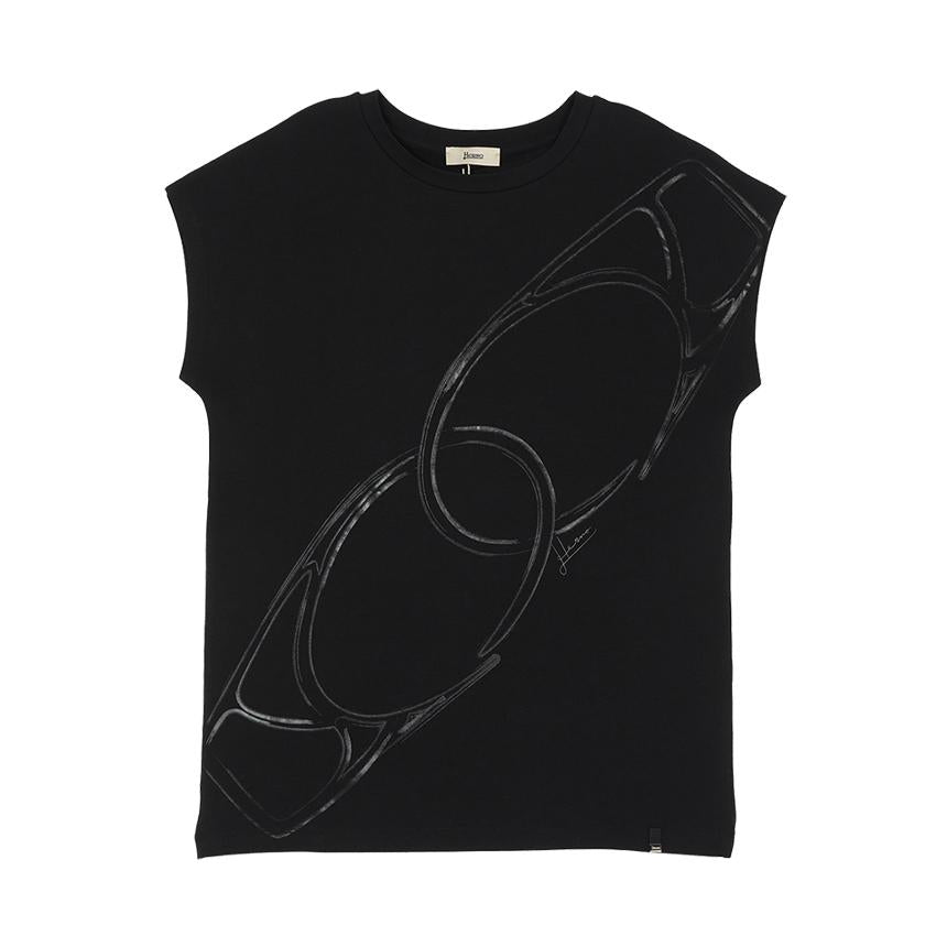 Herno Women’s Short Sleeve T-Shirt JG000279D 52009 9393