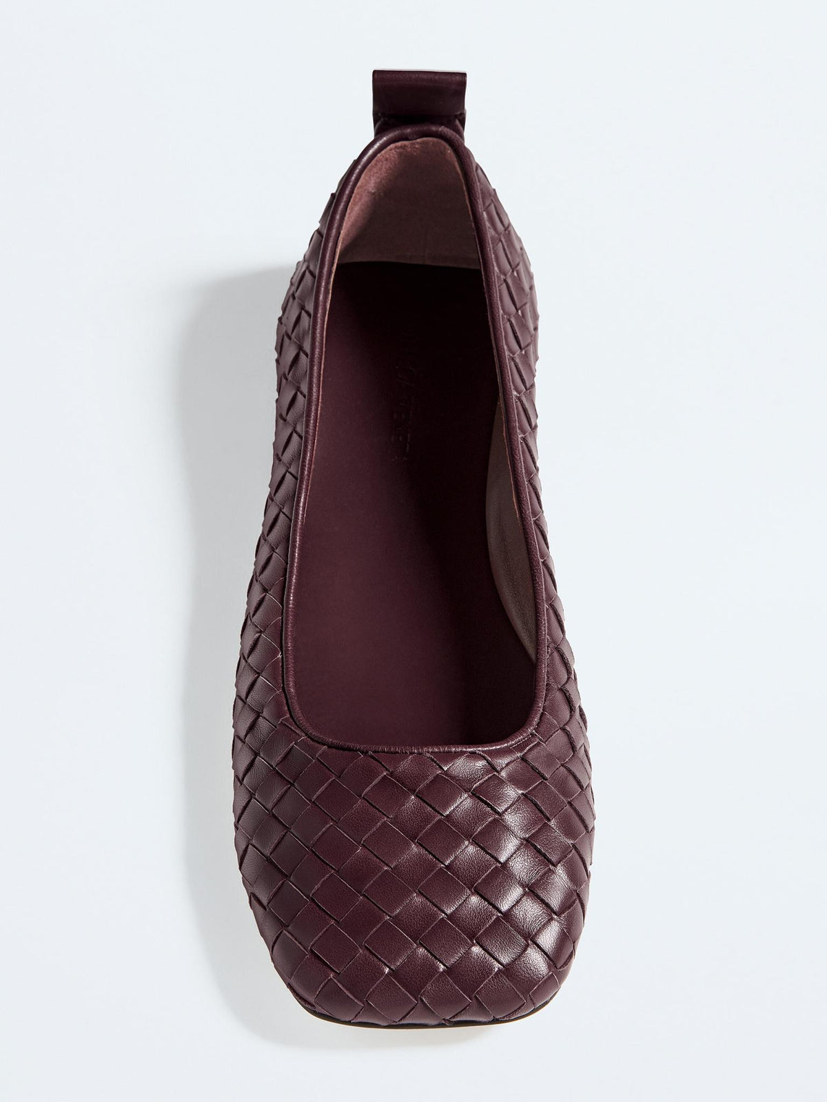 Bottega Veneta Pink Leather Flat Shoes