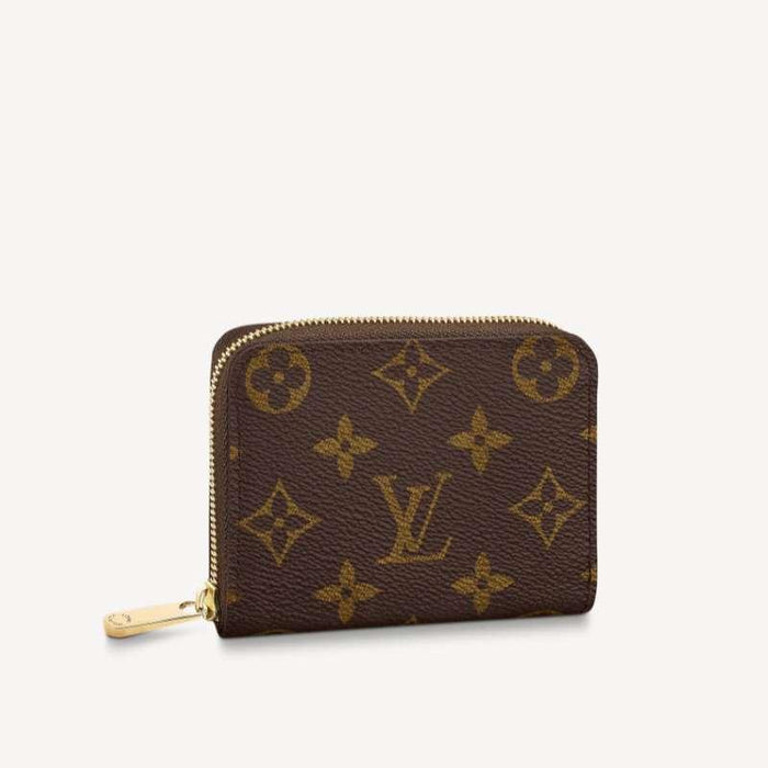 Louis Vuitton Monogram Zippy Coin Purse Card Holder Wallet