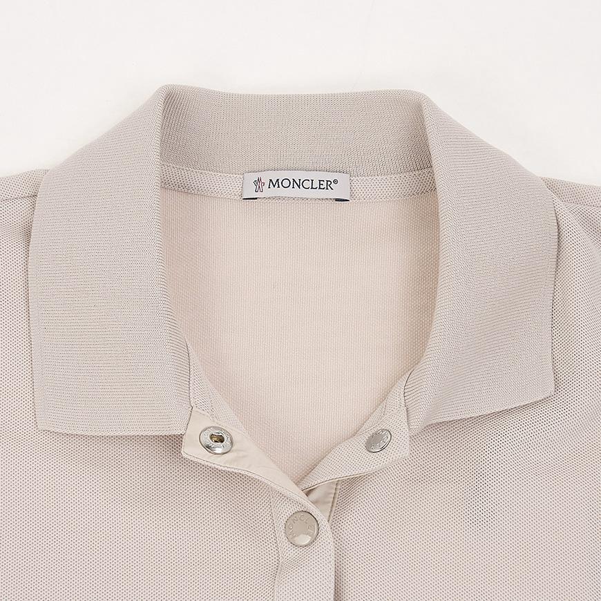Moncler Women’s Logo Patch Polo Shirt 8A00004 84720 224