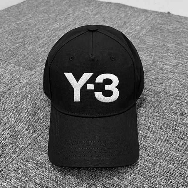 Y-3 Classic Logo Cap Black Cotton Mens Baseball Hat